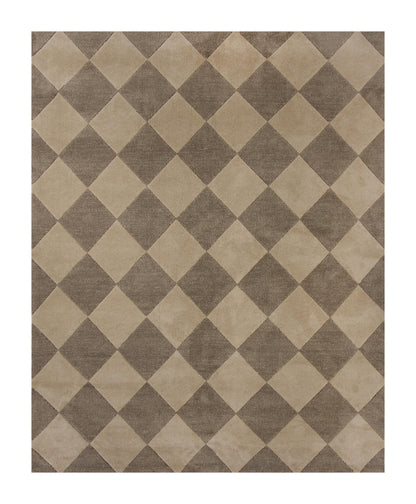 Better Homes & Gardens Brown Diamond Indoor 8' x 10' Area Rug