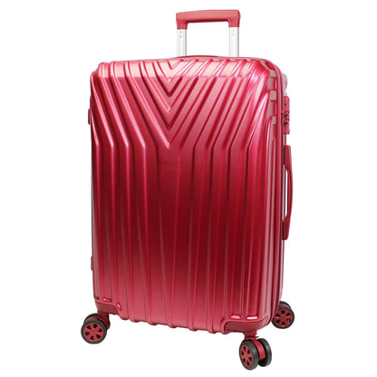 World Traveler Skyline Hardside 28-Inch Spinner Luggage - Burgundy