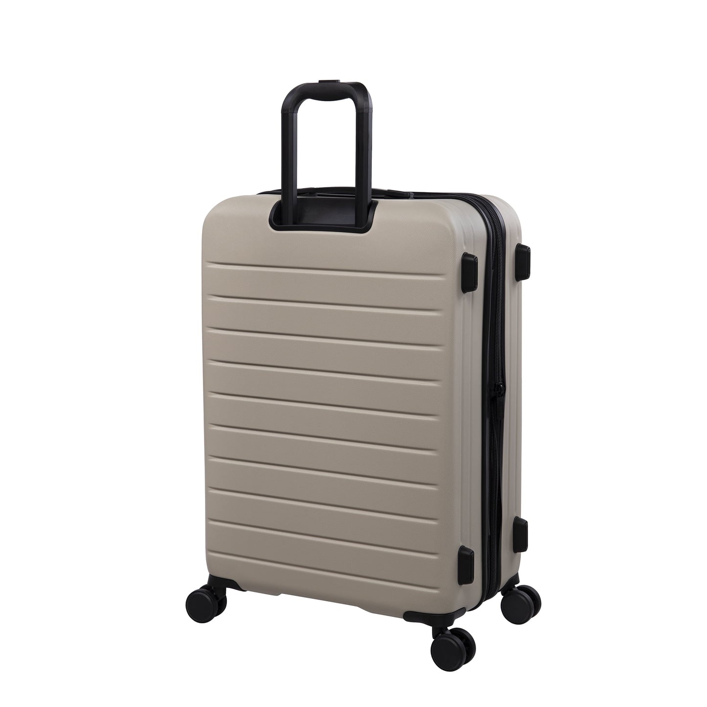 it luggage Legion 28" Hardside Checked 8 Wheel Expandable Spinner Luggage, No TSA Lock, Asphalt Black
