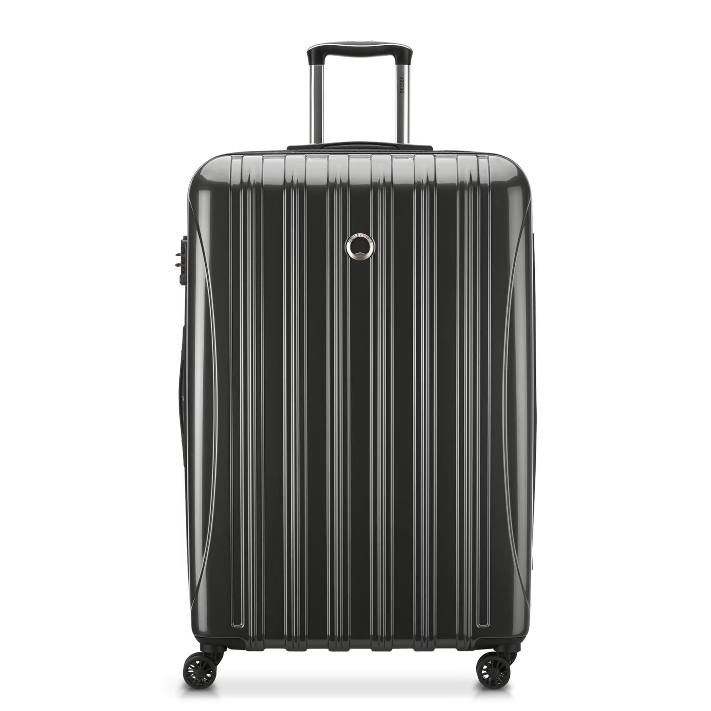 DELSEY PARIS Helium Aero 29" Hardside Expandable Spinner Checked Luggage, Red