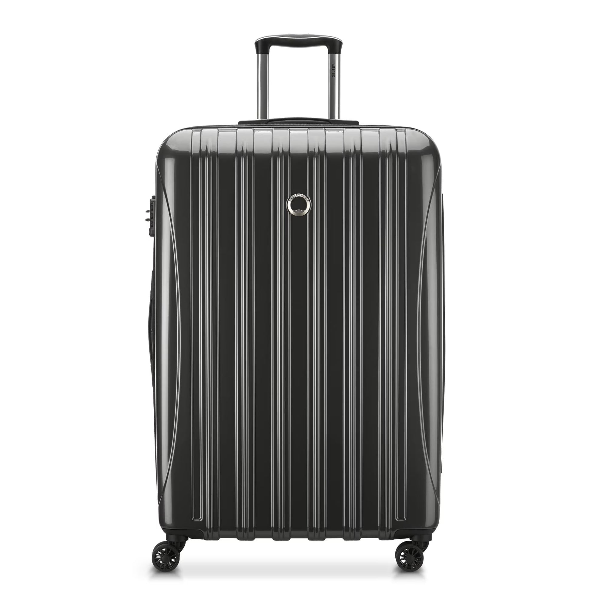 DELSEY PARIS Helium Aero 29" Hardside Expandable Spinner Checked Luggage, Red