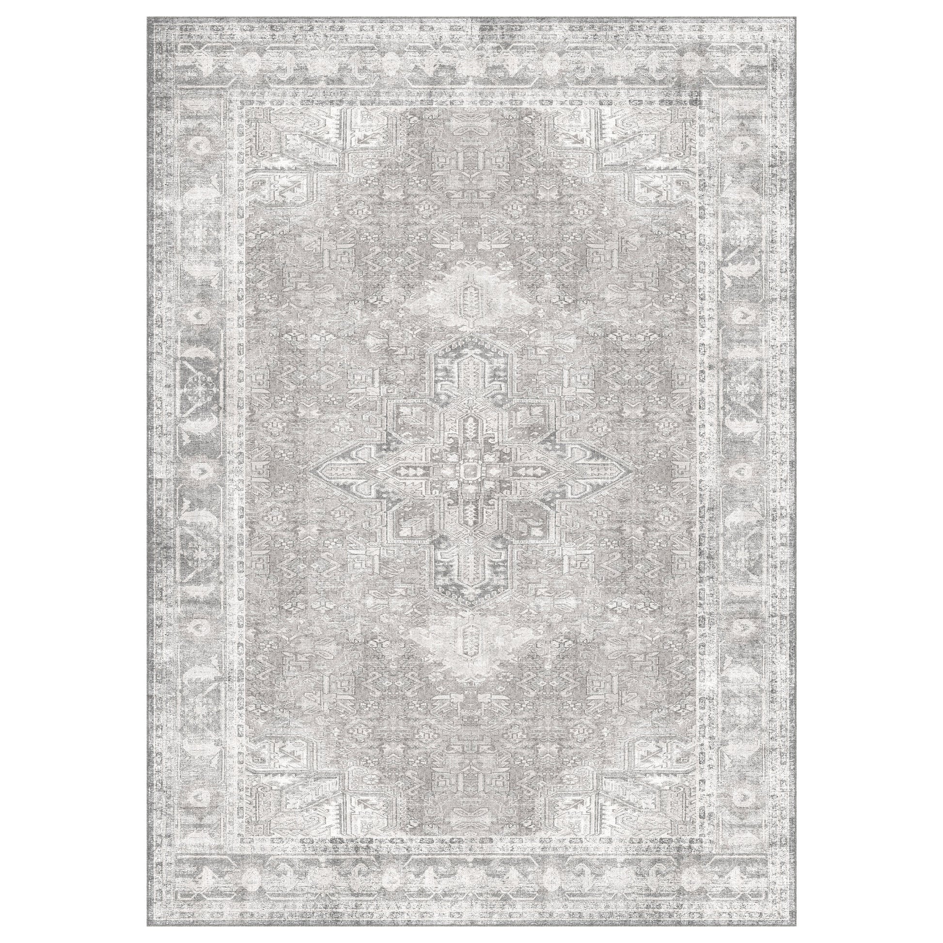 Apache Chenille Area Rug, Gilbert Gray, 9'8' x 13'7'