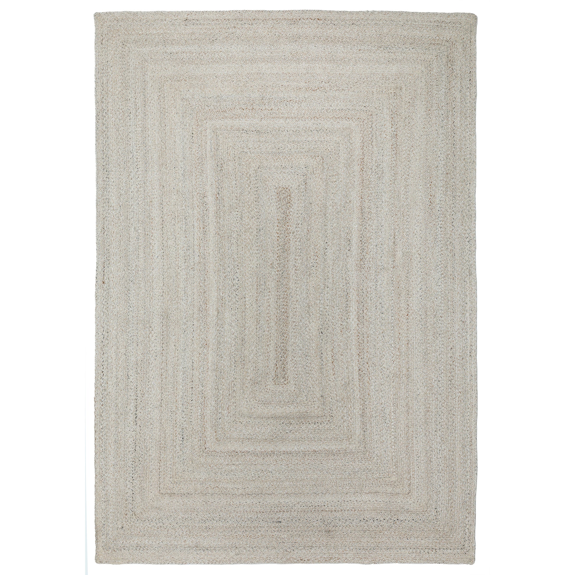 Obeetee Layla Braided Area Rug, Tan, 3' x 5'