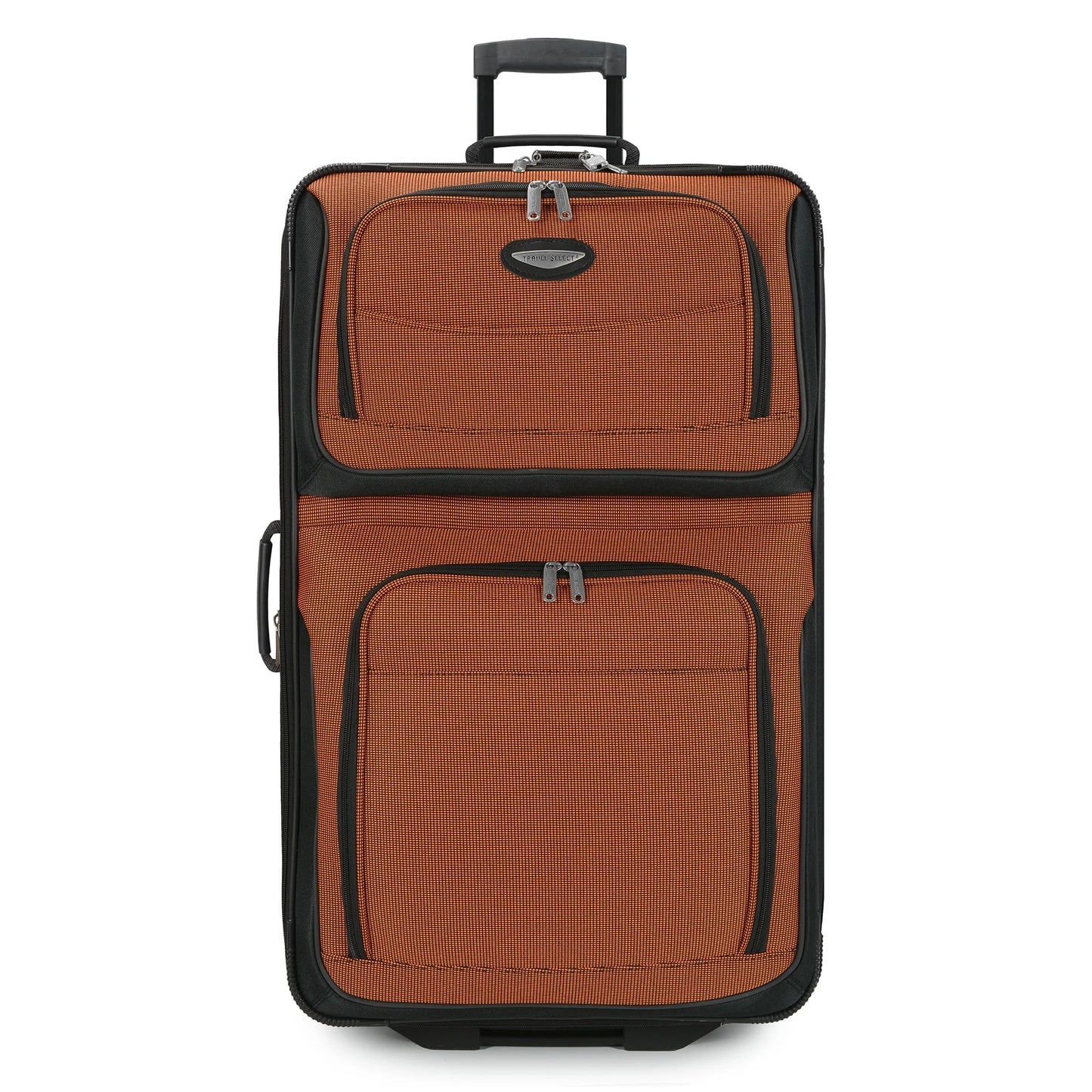 Travel Select Amsterdam Softside Expandable Rolling Luggage, TSA-Approved, Lightweight, Gray, 29" Checked Large