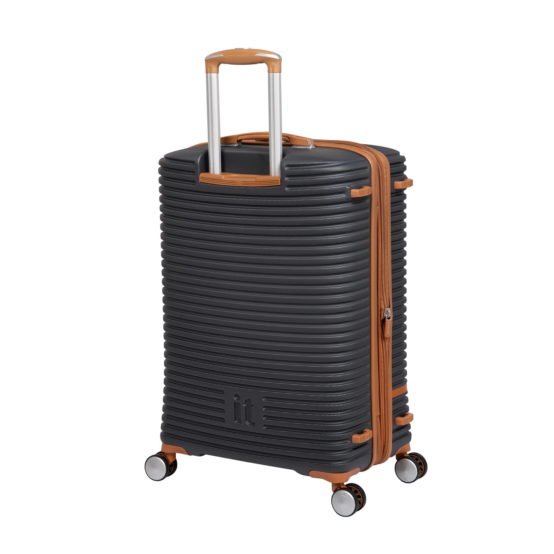 it luggage Replicating 21.5" Hardside Expandable Carry-on Spinner Luggage, Gray