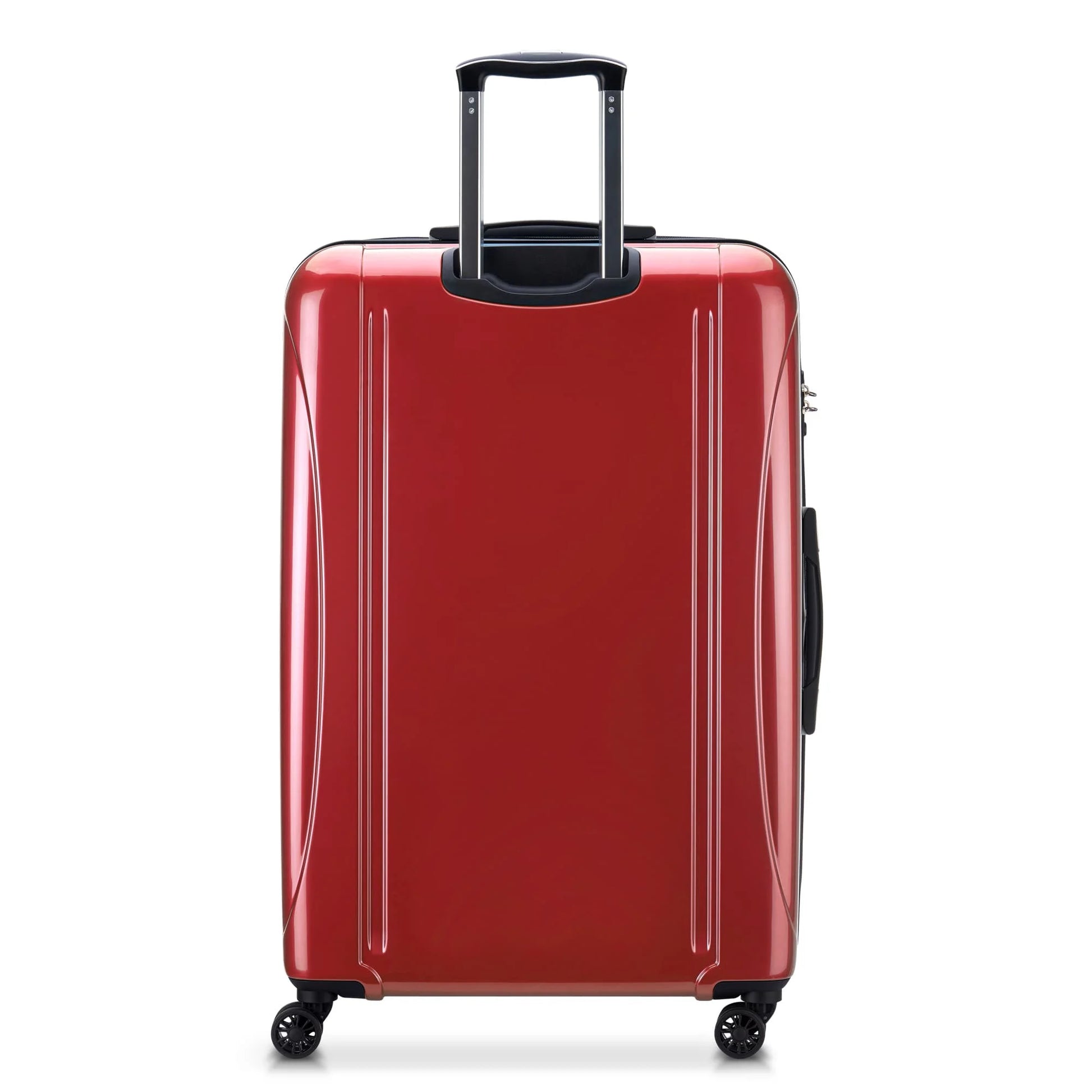 DELSEY PARIS Helium Aero 29" Hardside Expandable Spinner Checked Luggage, Red