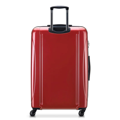 DELSEY PARIS Helium Aero 29" Hardside Expandable Spinner Checked Luggage, Red
