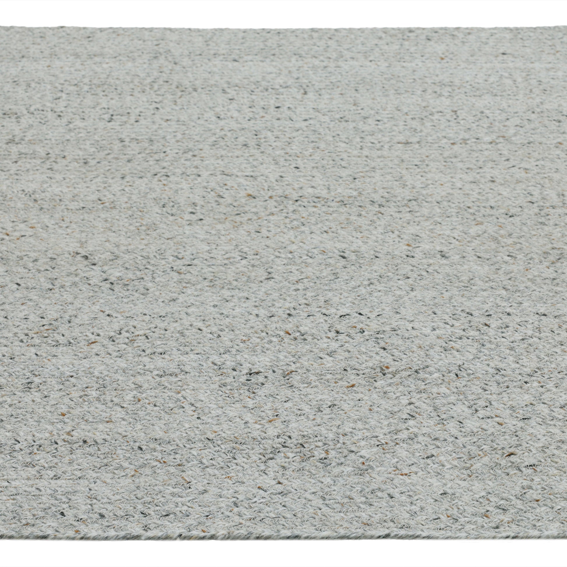 Obeetee Layla Braided Area Rug, Gray, 3' x 5'