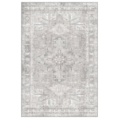 Apache Chenille Area Rug, Gilbert Gray, 6' x 9'