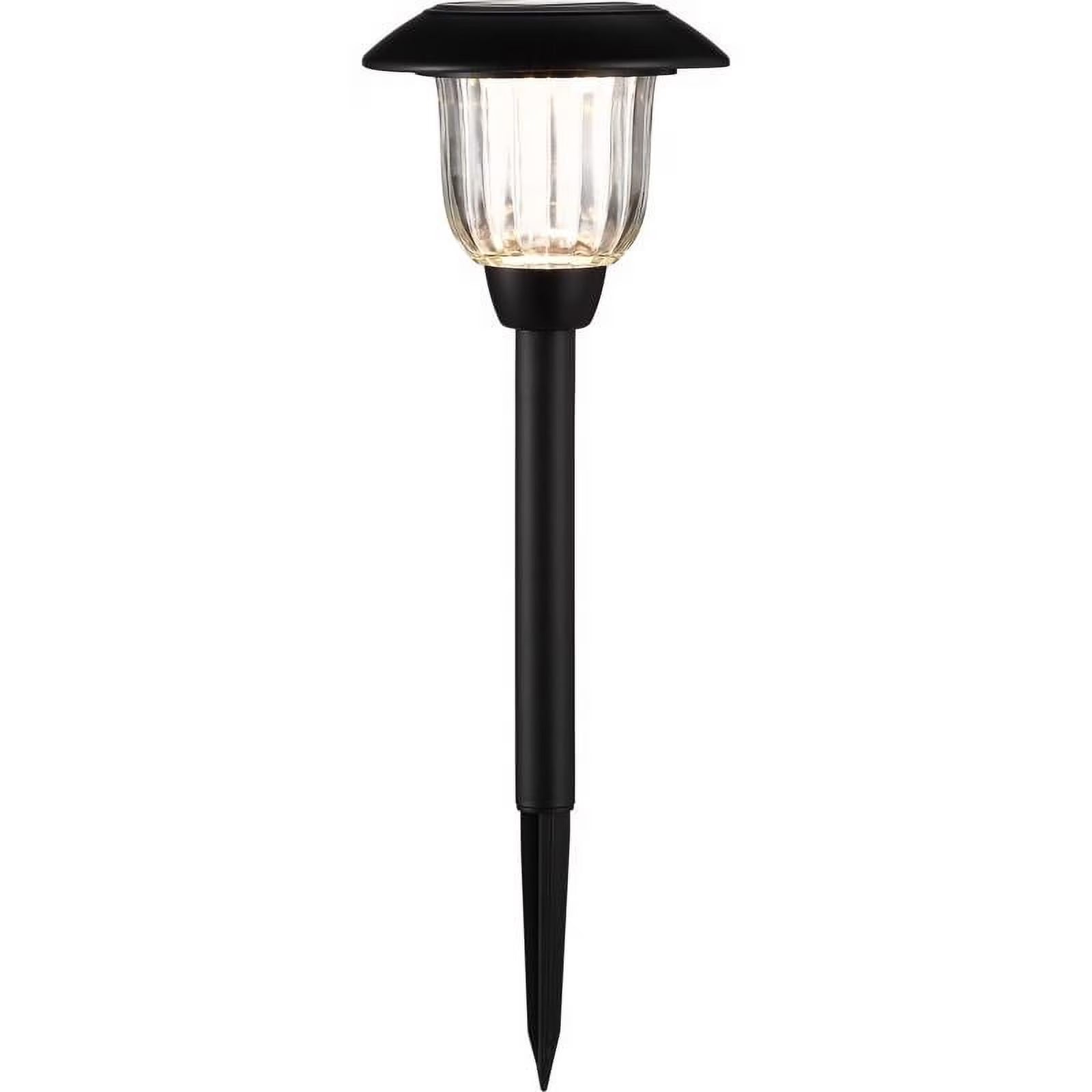 Living Accents 3010843 0.2 watt Silver Solar Powered LED Pathway Light, Pack of 12