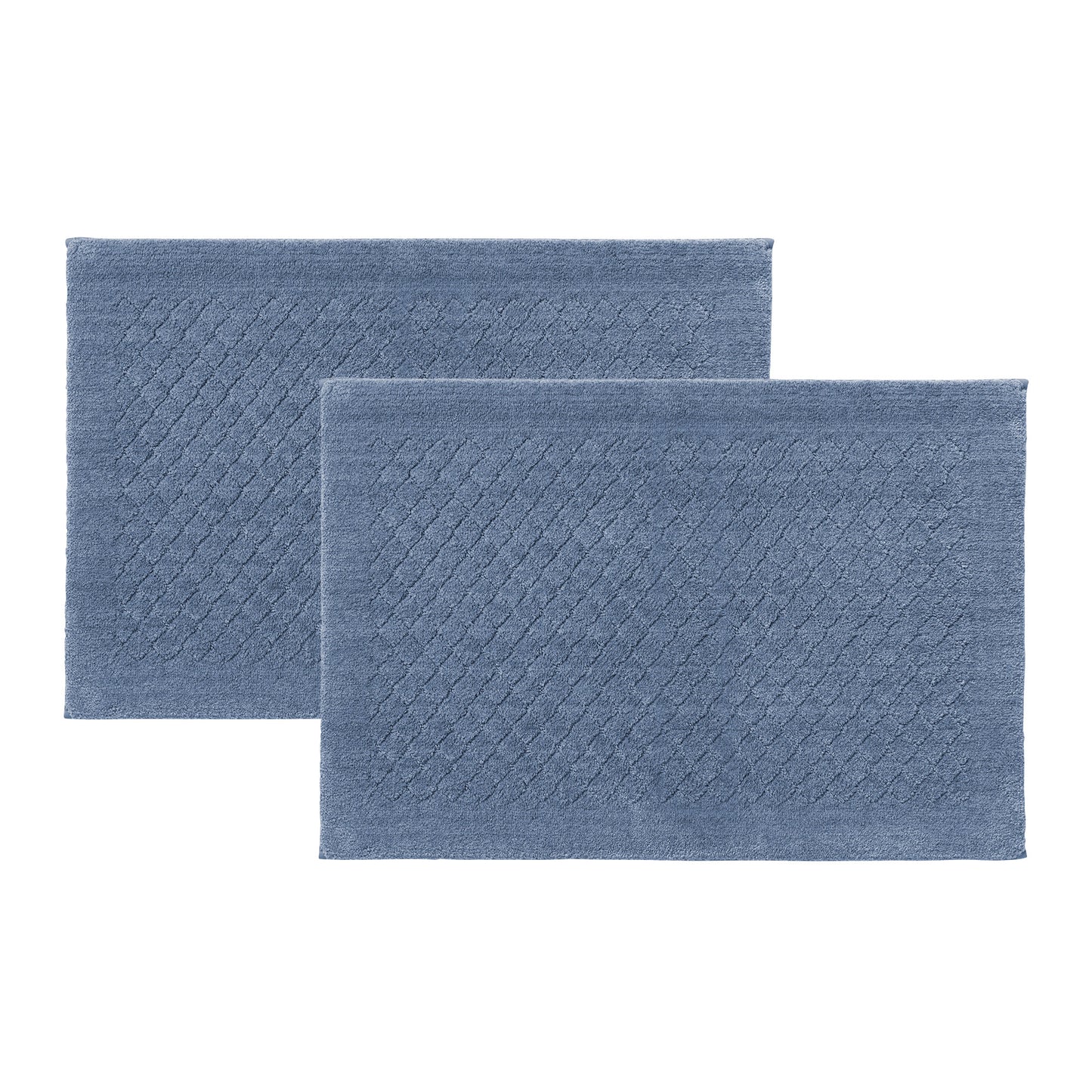 Charisma Drylon Diamond Bath Rugs, 2-pack