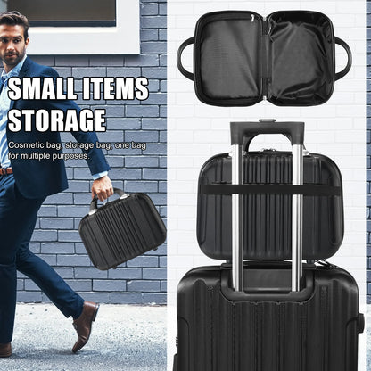 SUGIFT 4-Piece Lightweight Hardshell Spinner Luggage Set with TSA Locks