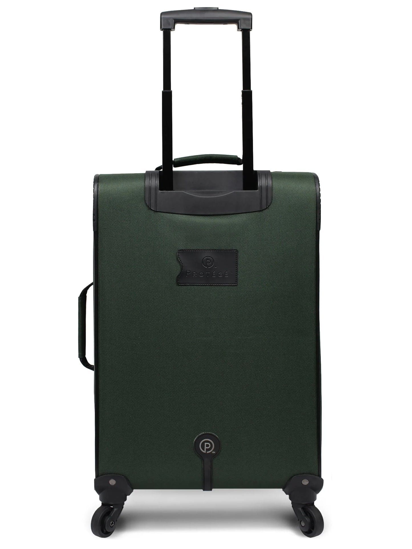 Protege 21" Carry-on Elliptic 4-Wheel Spinner Luggage, Green (Walmart Exclusive)