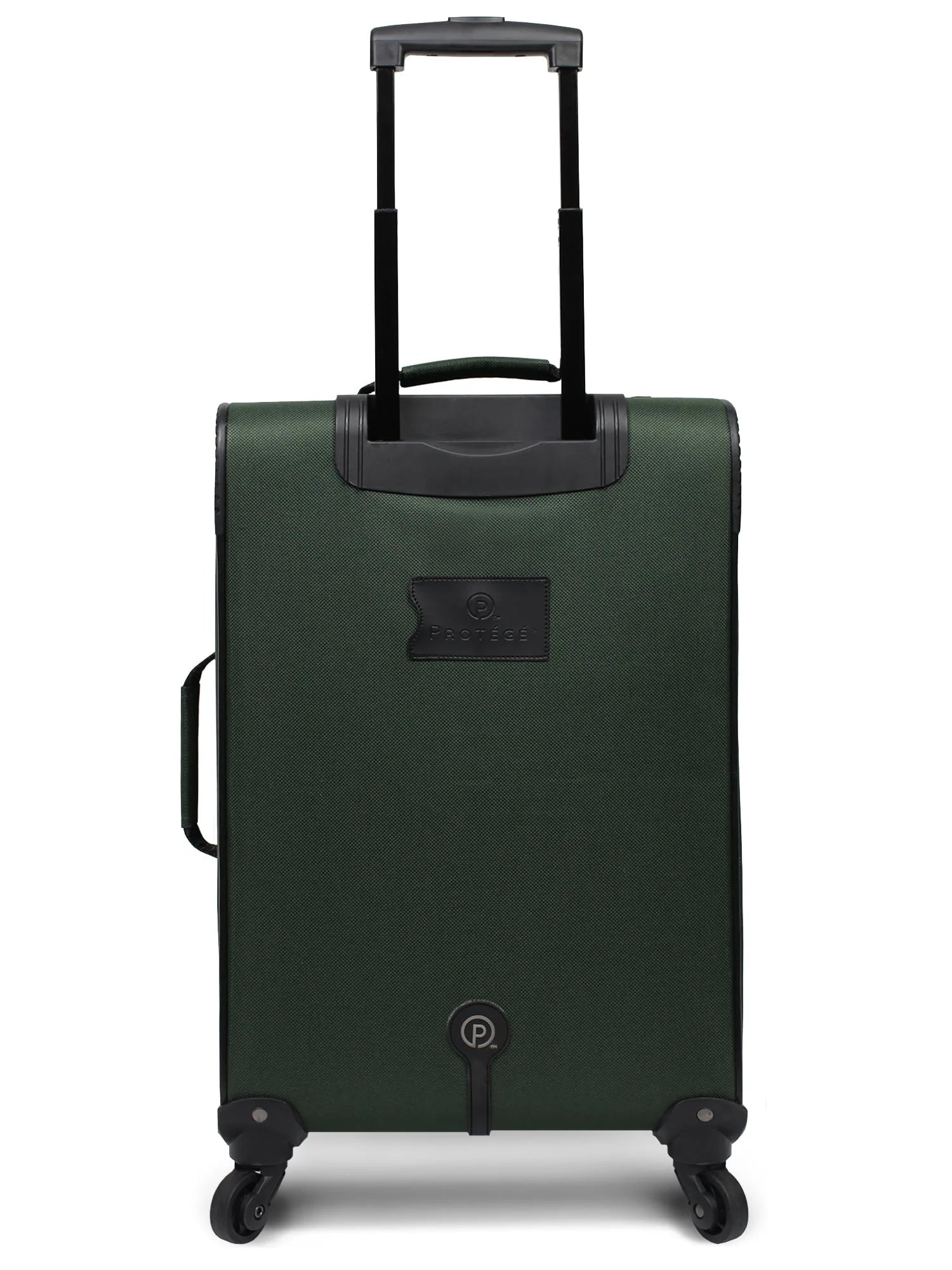 Protege 21" Carry-on Elliptic 4-Wheel Spinner Luggage, Green (Walmart Exclusive)