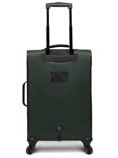 Protege 21" Carry-on Elliptic 4-Wheel Spinner Luggage, Green (Walmart Exclusive)