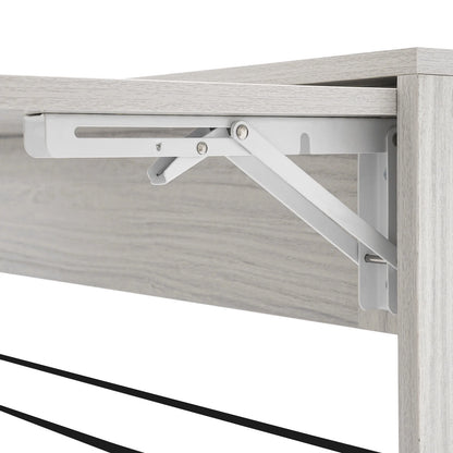 Wall-Mounted Folding Tables, Rectangular Wall-Mounted Folding Tables, Floating Tables for Study, Home Office Workstations, Bedroom, Kitchen Dining Function Hanging Tables