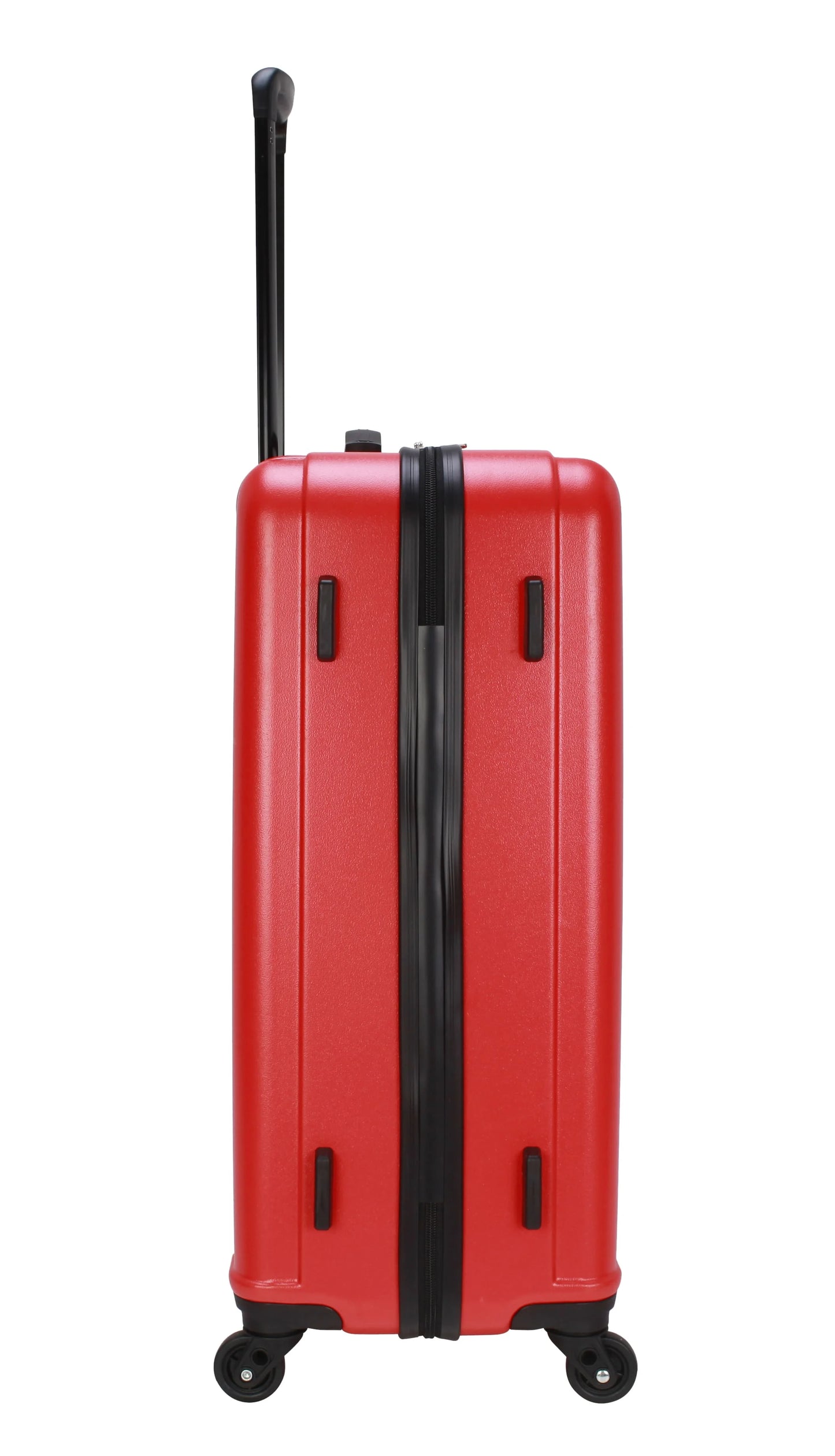 Moda ABS Hard Side 3 Piece Luggage Set, Includes 28-inch and 24-inch Checked and 20-inch Carry-on Luggage, Coral