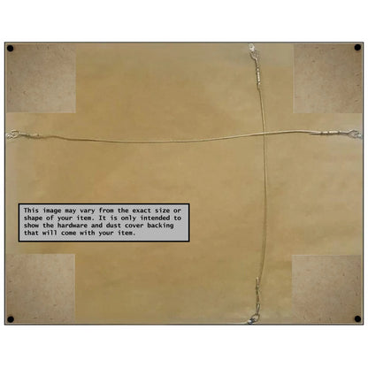 Amanti Art Wildwood Brown Framed Wall Mirror - 21.12 x 25.12 in