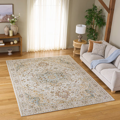 Safavieh Hamilton Area Rug, Ivory Blue, 8’ x 10’