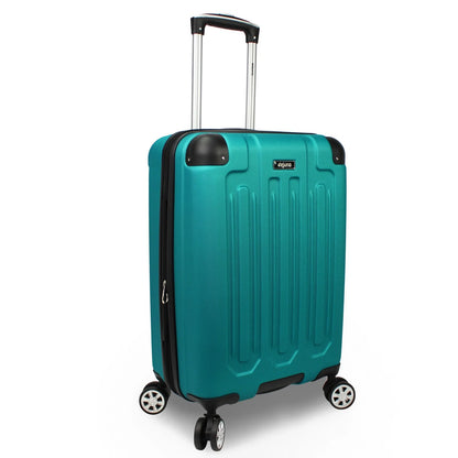 Dejuno Tutin 3-Piece Hardside Spinner Luggage Set With TSA Lock - Olive
