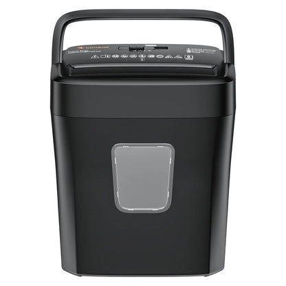 8-Sheet Cross Cut Paper Shredder for Home Office Use