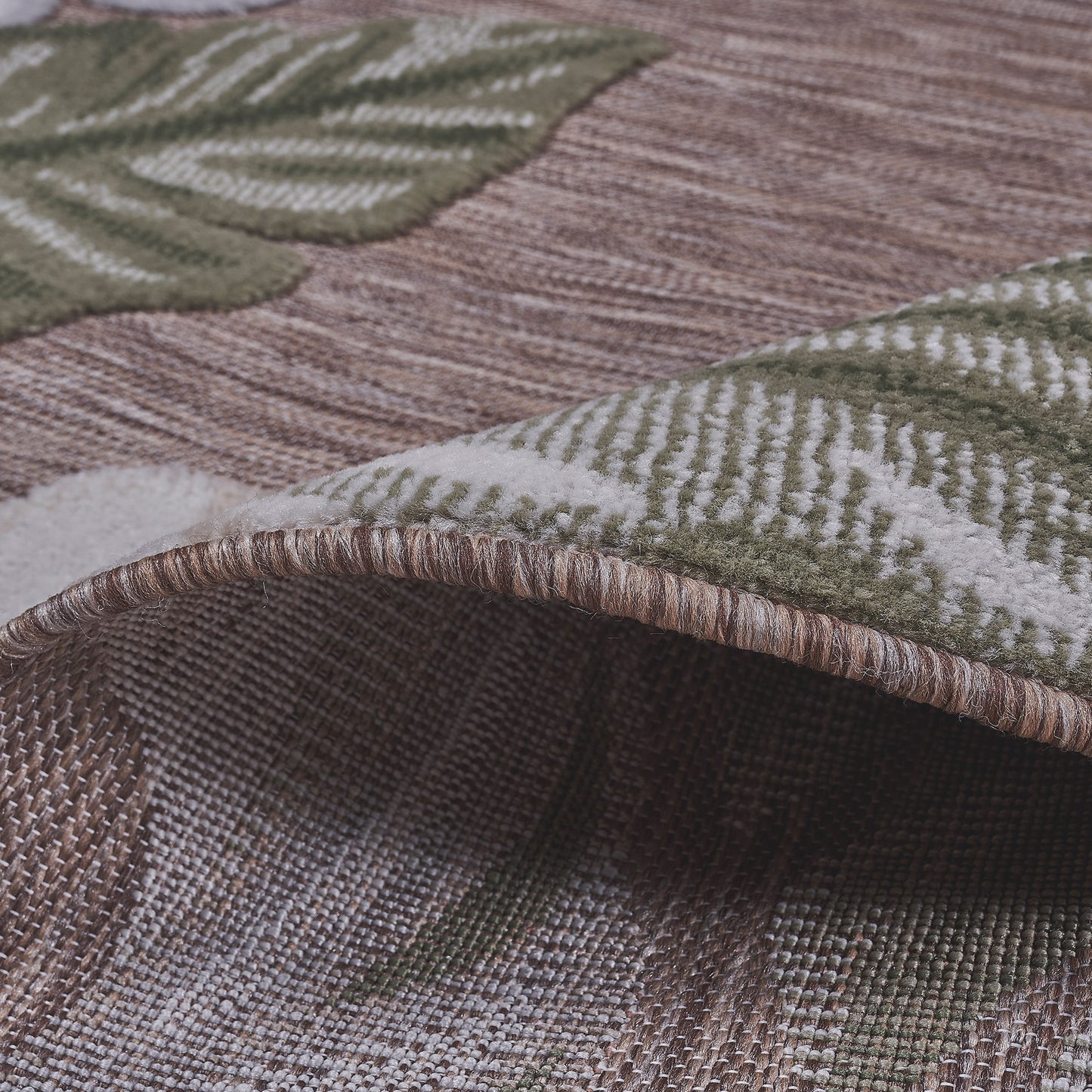 Laguna Indoor/Outdoor Area Rug, Molokai Natural, 5’3” x 7’