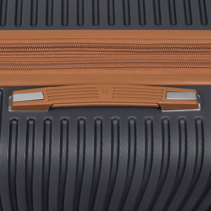 it luggage Replicating 21.5" Hardside Expandable Carry-on Spinner Luggage, Gray