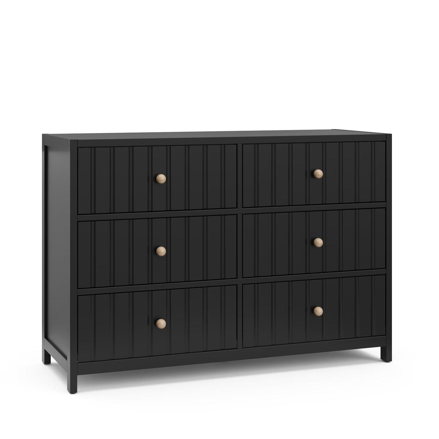 Graco Teddi 6 Drawer Nursery Double Dresser, White
