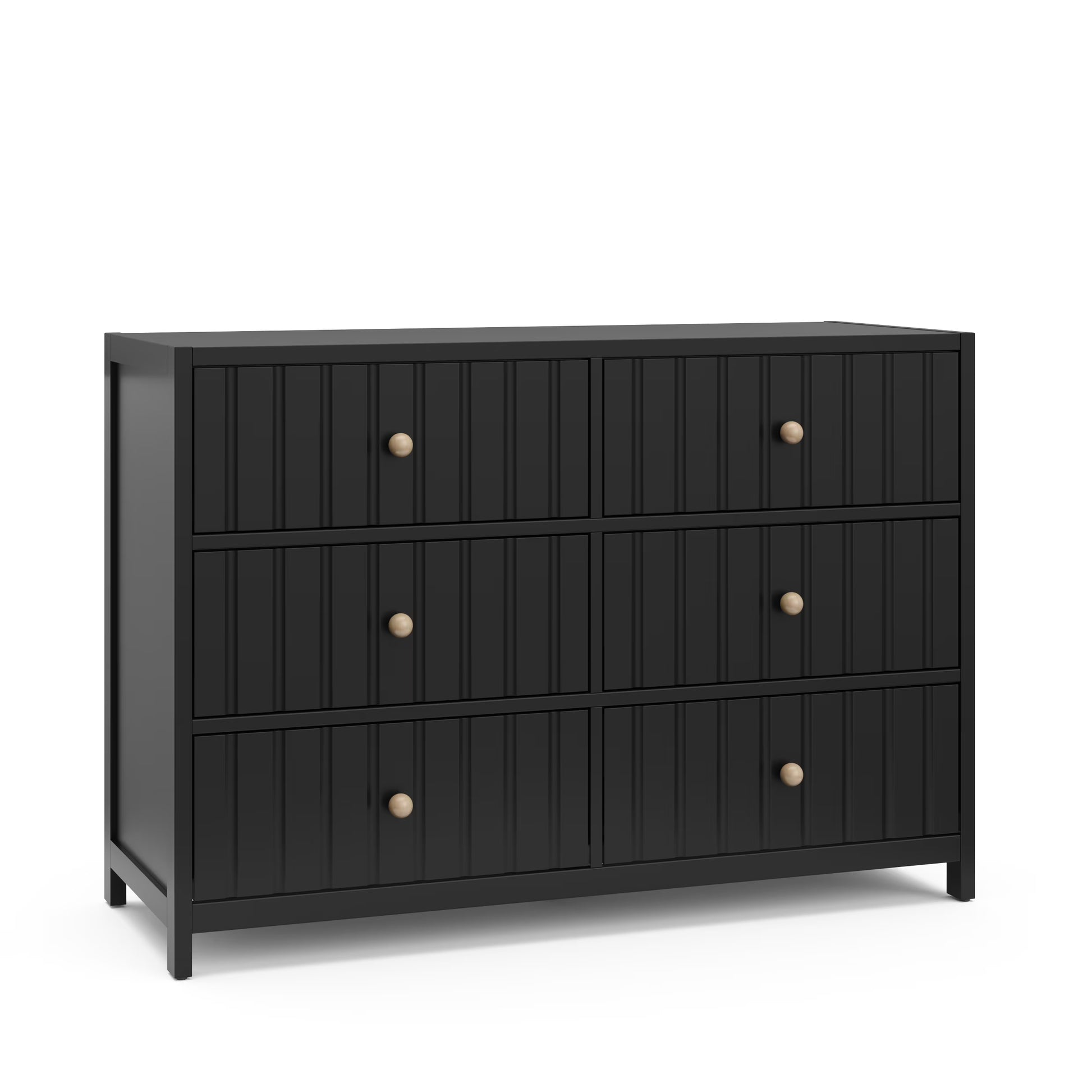 Graco Teddi 6 Drawer Nursery Double Dresser, White