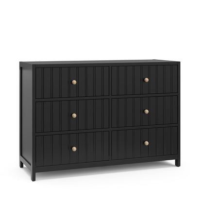 Graco Teddi 6 Drawer Nursery Double Dresser, White