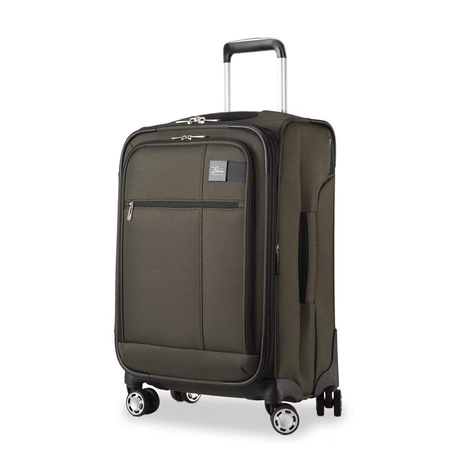 Skyway Luggage Sigma 7.0 20" Softside 8-Wheel Carry-on, Spinner, Adult, Black