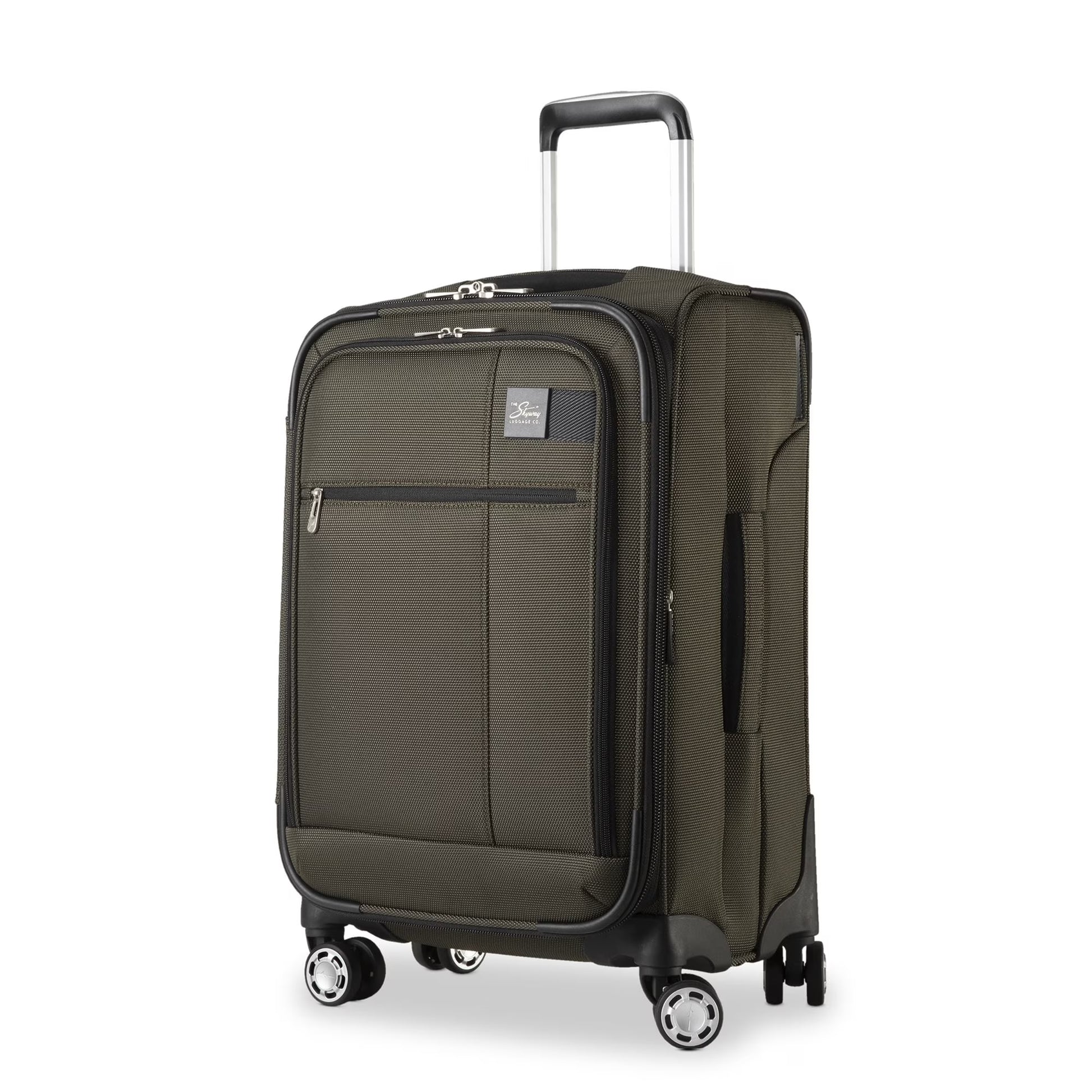 Skyway Luggage Sigma 7.0 20" Softside 8-Wheel Carry-on, Spinner, Adult, Black