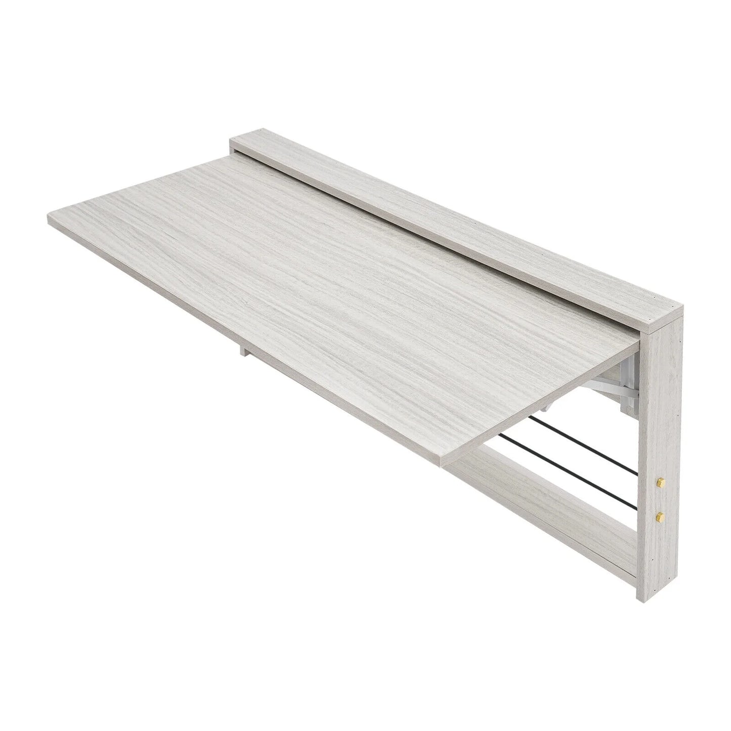 Wall-Mounted Folding Tables, Rectangular Wall-Mounted Folding Tables, Floating Tables for Study, Home Office Workstations, Bedroom, Kitchen Dining Function Hanging Tables