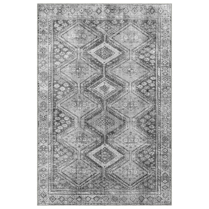 Apache Chenille Area Rug, Theodora Gray, 6' x 9'