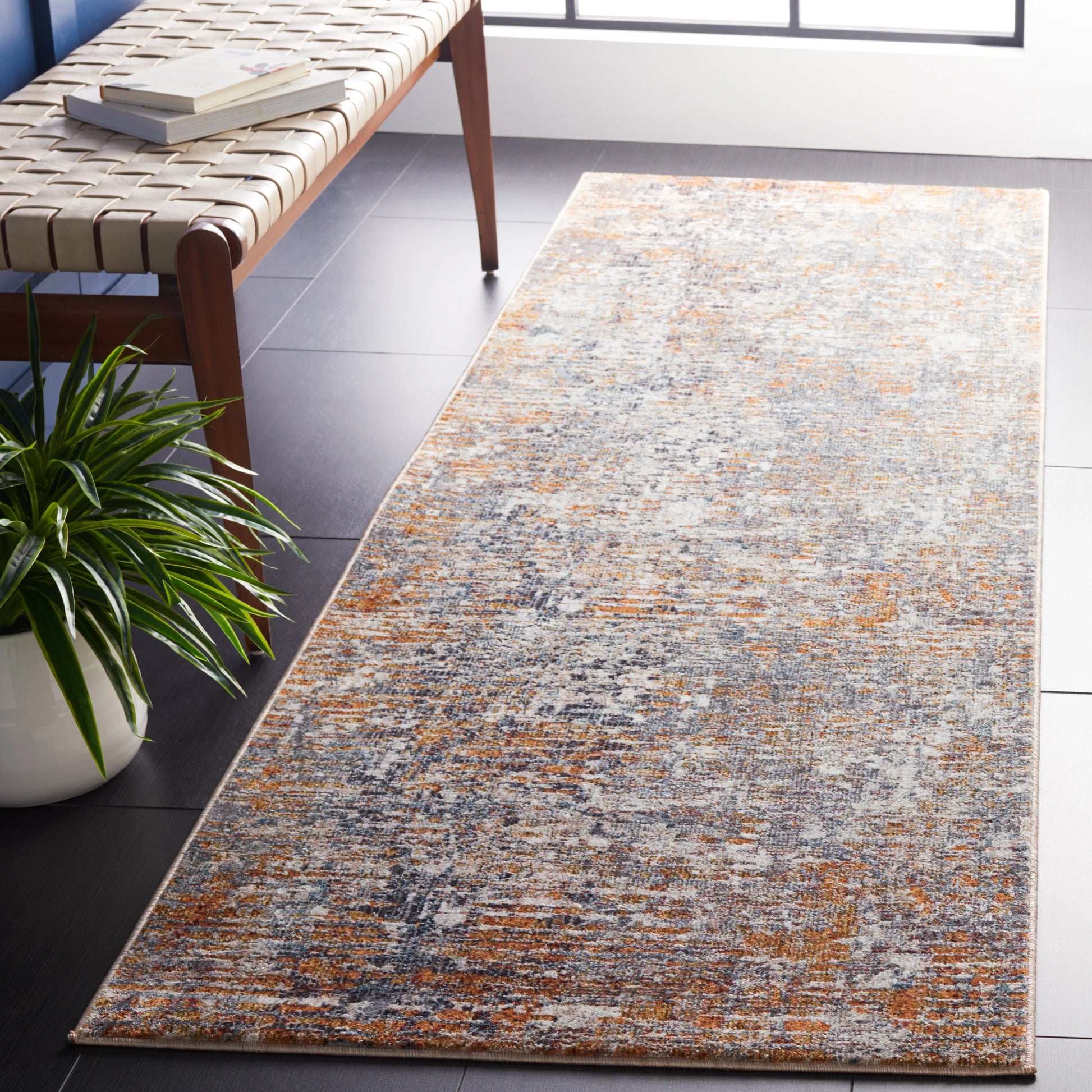 SAFAVIEH Limitee Arbor Abstract Area Rug, Beige/Beige, 8' x 10'