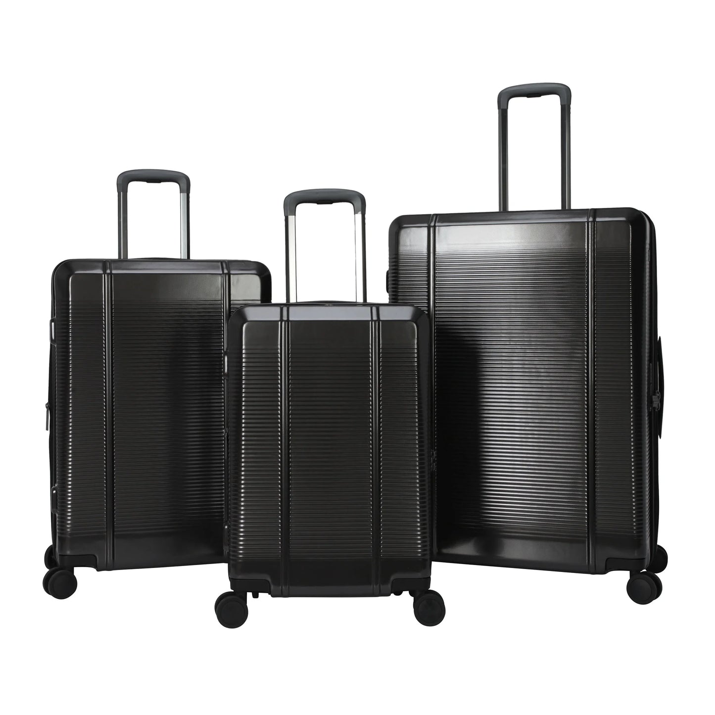 btL 20-inch Expandable Hardside Carry-on Upright Luggage, Black