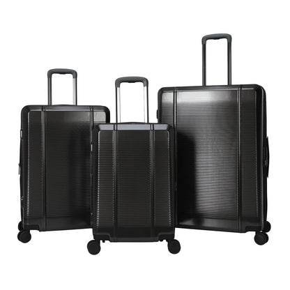btL 20-inch Expandable Hardside Carry-on Upright Luggage, Black