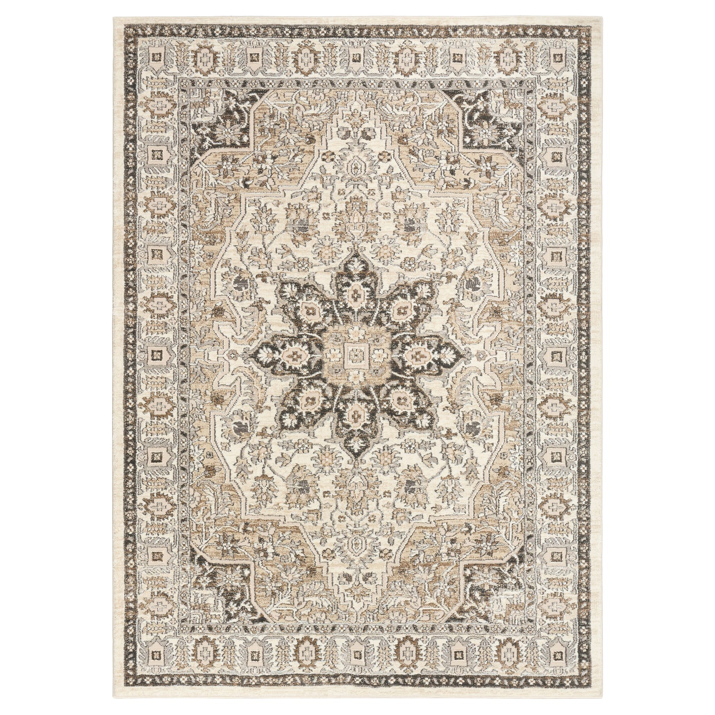 Nourison Briar Area Rug, Rose, 5’3” x 7’3”