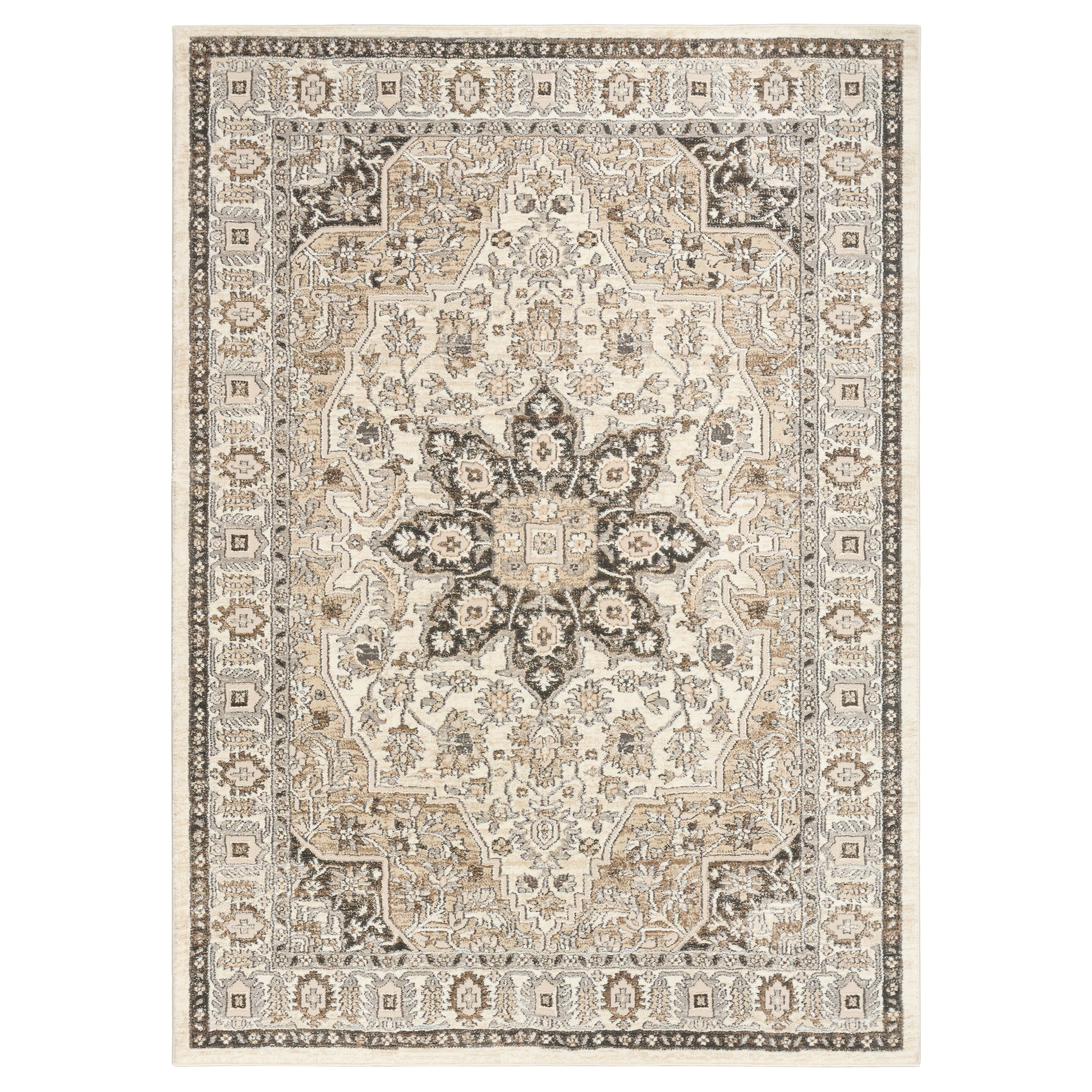 Nourison Briar Area Rug, Rose, 5’3” x 7’3”