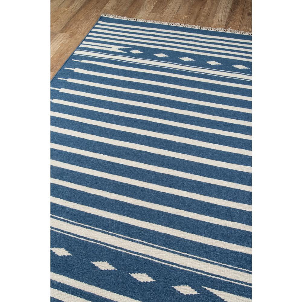 Erin Gates Contemporary Rectangle Area Rug, Denim, 5' X 7'6"