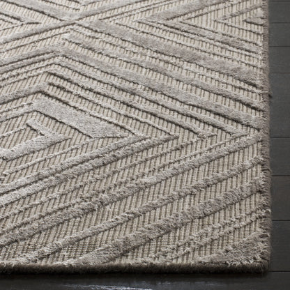 SAFAVIEH Mirage Frona Geometric Area Rug, Grey, 6' x 9'