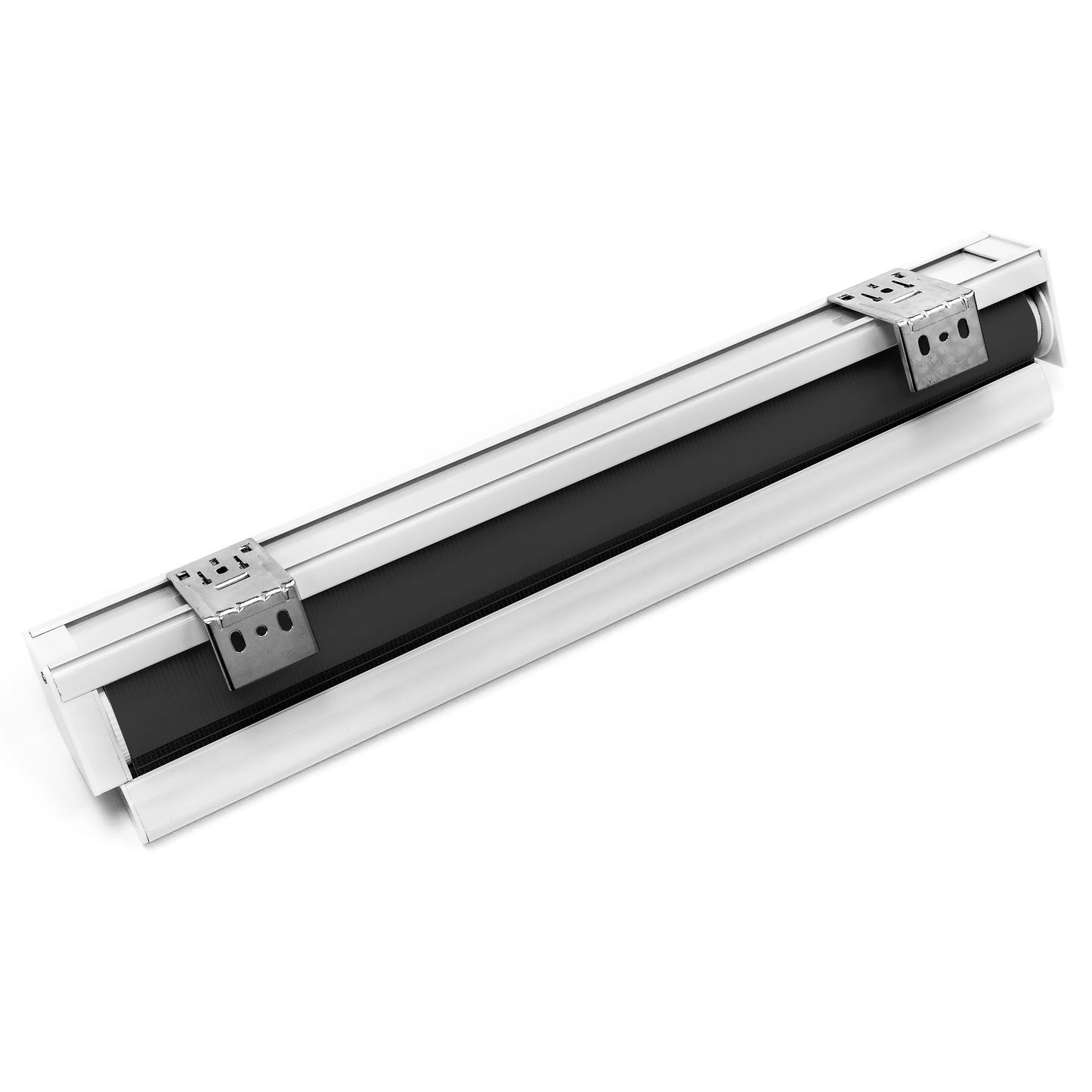 Zebra Cordless Window Blinds, Dual Layered Light Filtering Roller Shades, Easy Install Blinds, Indoor Home Decor, Pull-Down Shades for Windows, Light Control for Day & Night, Black, 22"W X 72"H