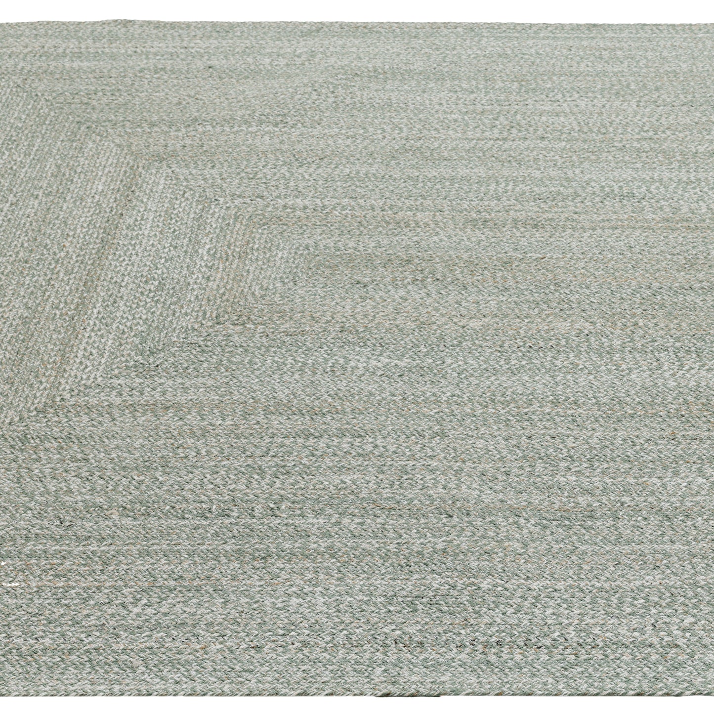Obeetee Layla Braided Area Rug, Green, 5’ x 7’6”