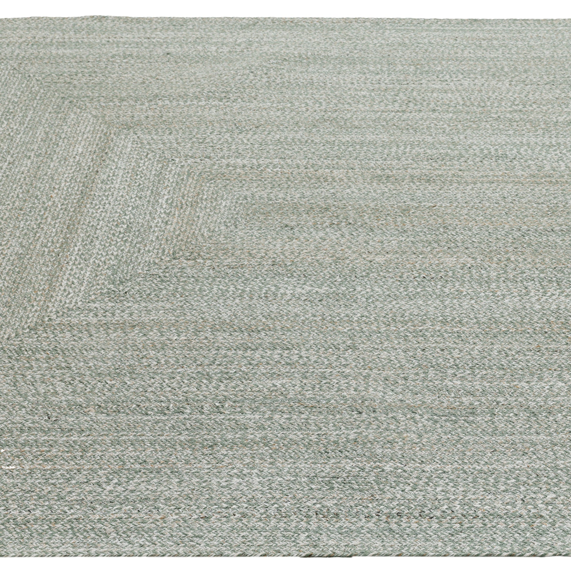 Obeetee Layla Braided Area Rug, Green, 5’ x 7’6”