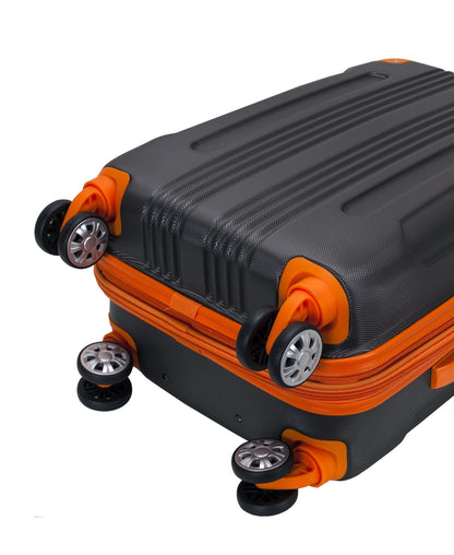 Rockland Luggage Sonic 3 Piece Hardside Spinner Luggage Set, F190