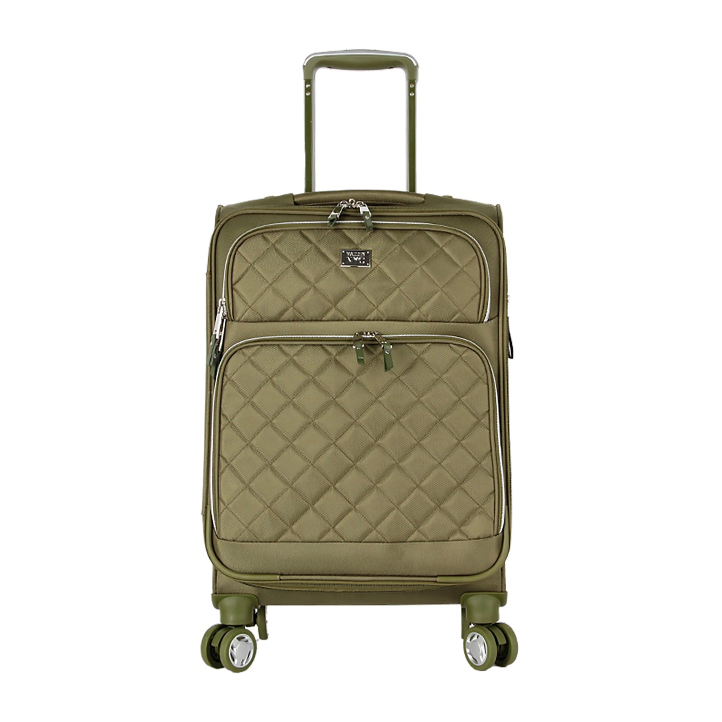 MADDEN NYC, Aesthetic Soft Side 20" Expandable Carry-on Luggage, Olive