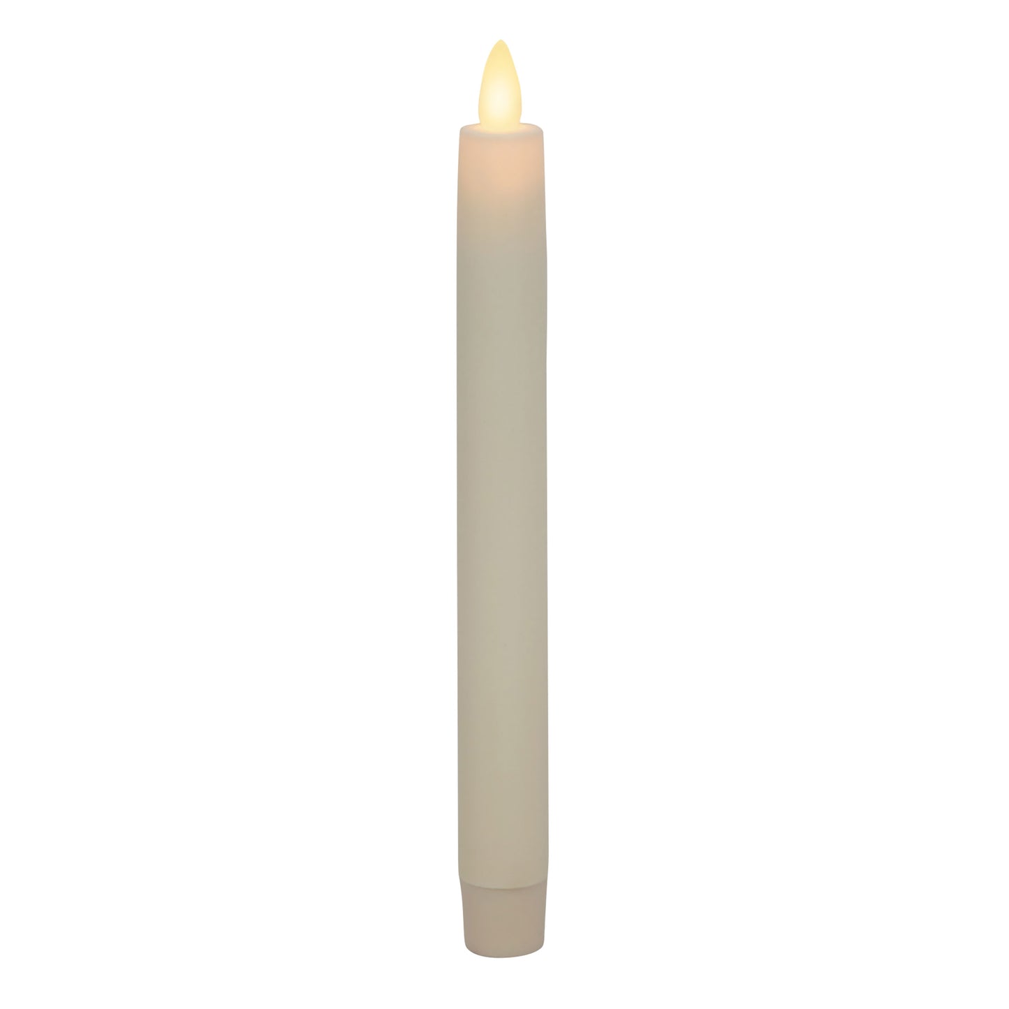 Luminara Pearl Ivory Flameless Taper Candles, 4-pack