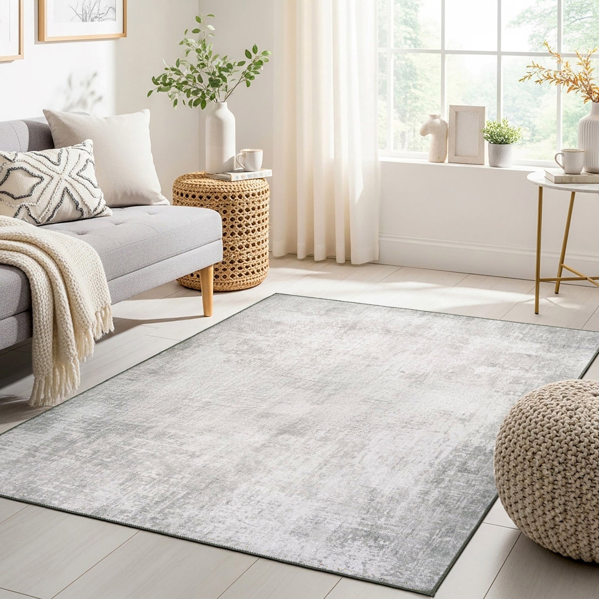 Vintage Area Rug, Ezra, 5'3' x 7'5'