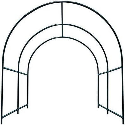 Steel Garden Arch Metal Garden Arch Multi-Size Climbing Plants Arch Arbor (6.5'x 7' x 7.2')