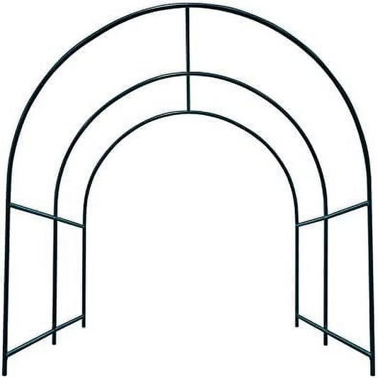 Steel Garden Arch Metal Garden Arch Multi-Size Climbing Plants Arch Arbor (6.5'x 7' x 7.2')